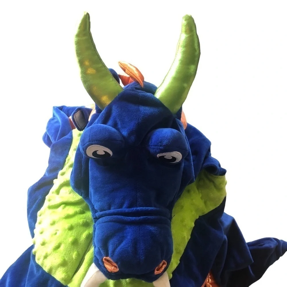 Dream Play Imagine Dinosaur Costume  Toddler Sz 3T Plush Full Suit Halloween